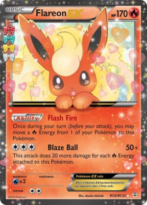 Flareon EX (Ingles) (Lightly played)