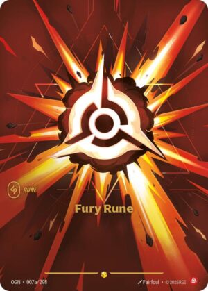 Fury Rune (Alternate Art) - Origins