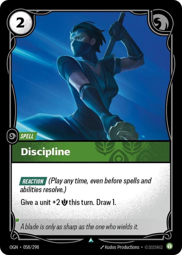 Discipline (Foil) - Origins