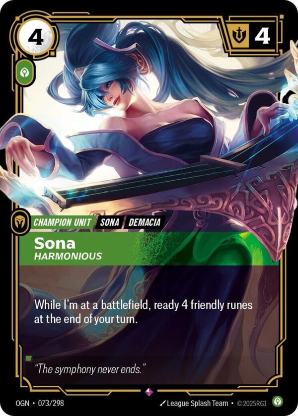 Sona - Harmonious - Origins