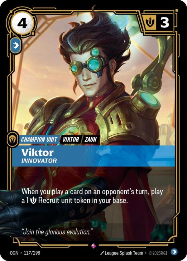 Viktor - Innovator - Origins
