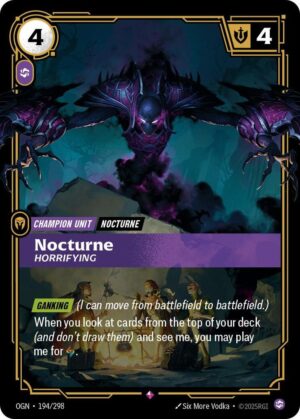 Nocturne - Horrifying - Origins