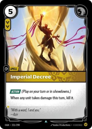 Imperial Decree - Origins