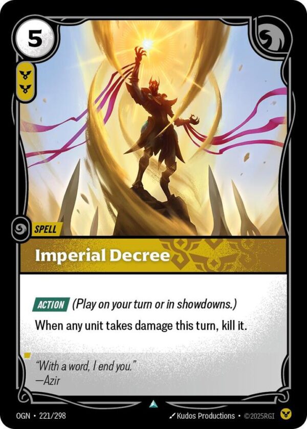 Imperial Decree - Origins