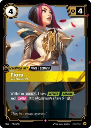 Fiora - Victorious - Origins