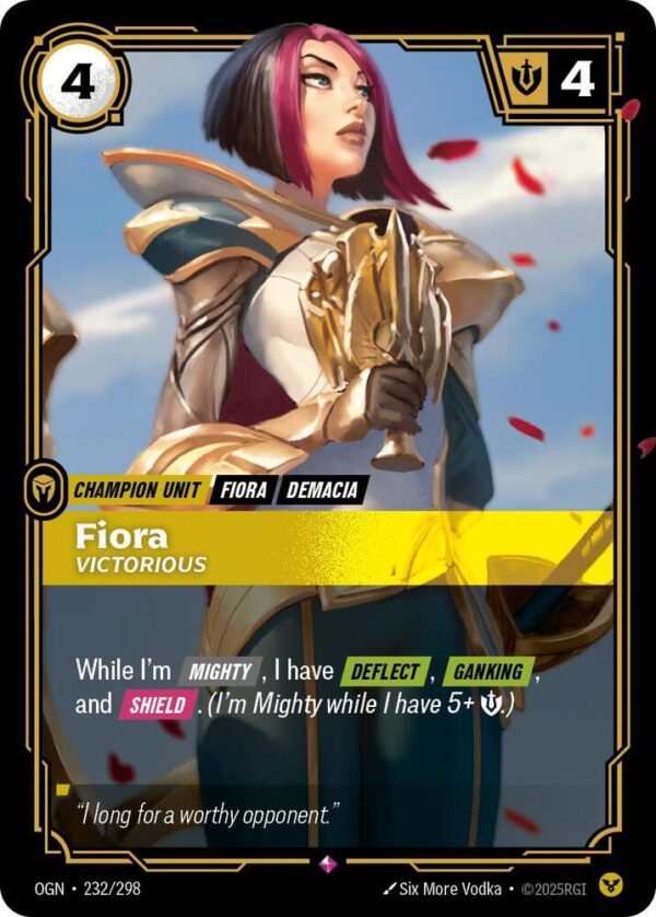 Fiora - Victorious - Origins