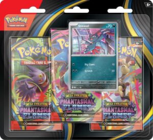 Phantasmal Flames 3 Pack Blister [Sneasel] (Ingles)