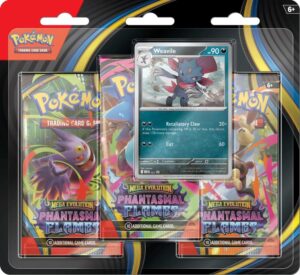Phantasmal Flames 3 Pack Blister [Weavile] (Ingles)