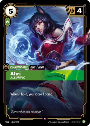 Ahri - Alluring - Origins