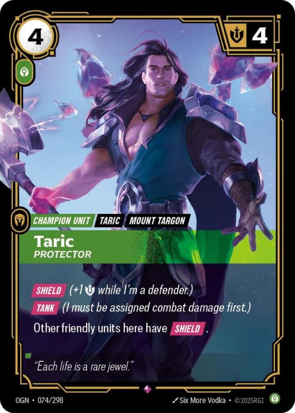 Taric - Protector - Origins