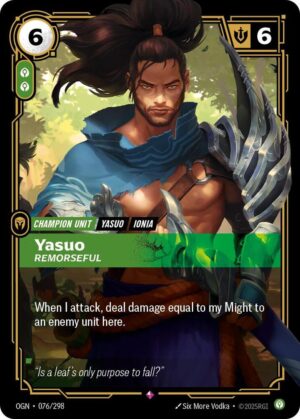 Yasuo - Remorseful - Origins