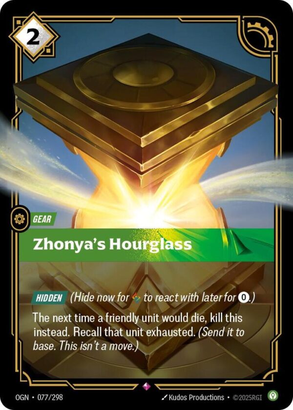 Zhonya's Hourglass - Origins