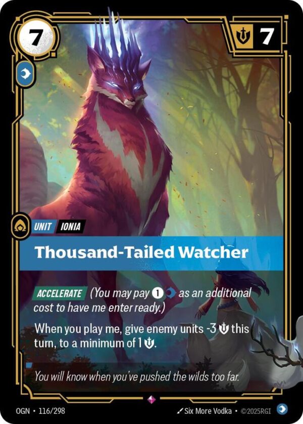 Thousand-Tailed Watcher - Origins