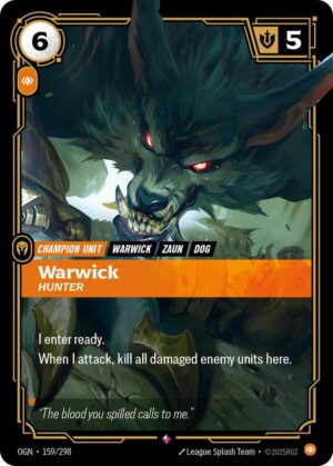 Warwick - Hunter - Origins