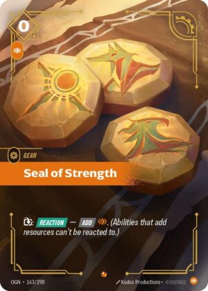 Seal of Strength - Origins