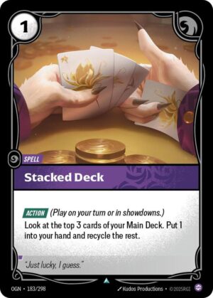 Stacked Deck (Foil)- Origins