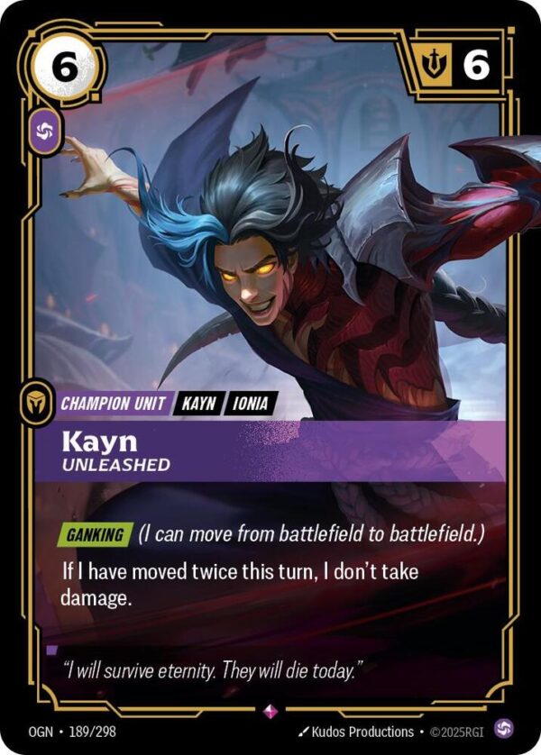 Kayn - Unleashed - Origins