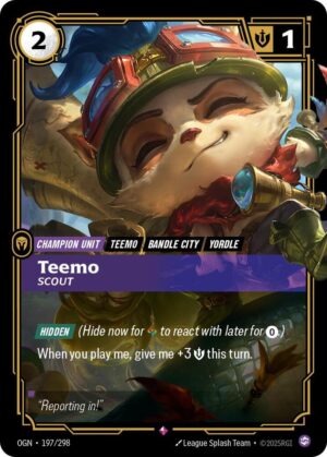 Teemo - Scout - Origins