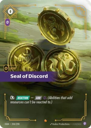 Seal of Discord - Origins