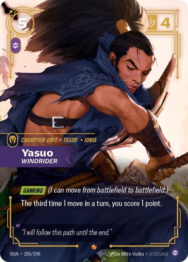 Yasuo - Windrider - Origins