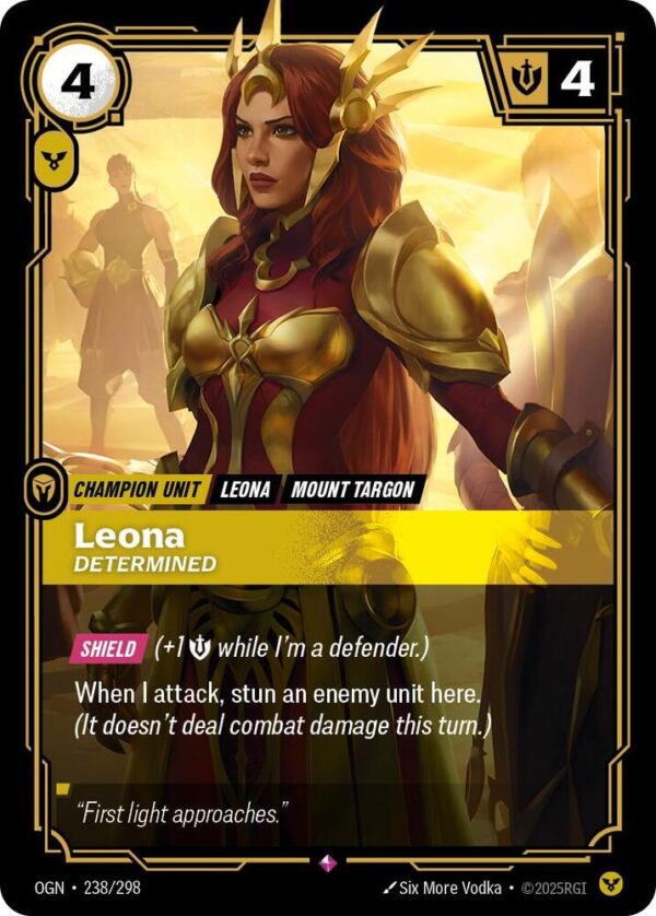 Leona - Determined - Origins