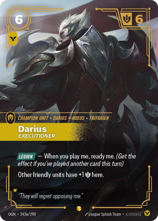 Darius - Executioner (Alternate Art)