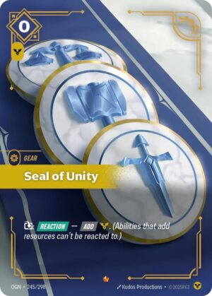 Seal of Unity - Origins