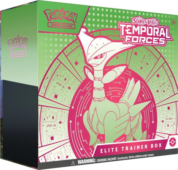 Temporal Forces Elite Trainer Box [Iron Leaves ex] (Ingles)