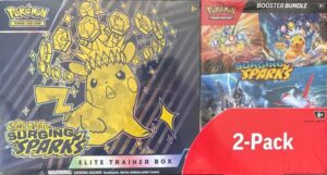 Surging Sparks 2-Pack Elite Trainer Box and Booster Bundle (Ingles)