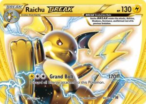Raichu BREAK - XY - BREAKthrough HP
