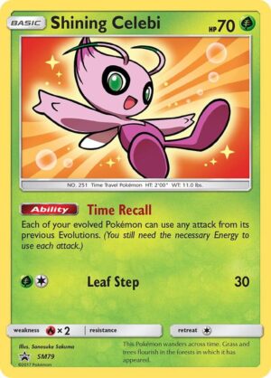Shining Celebi - SM79 - SM Promos NM