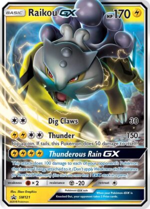 Raikou GX - SM Promos NM