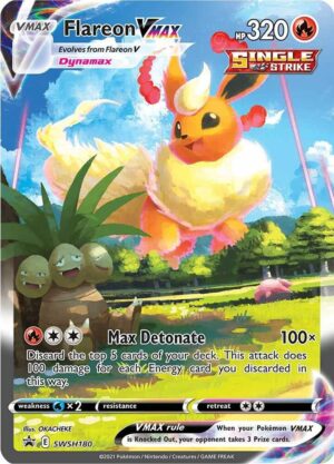 Flareon VMAX - SWSH180 - SWSH: Sword & Shield Promo NM