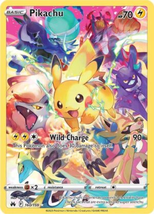 Pikachu (Secret) - Crown Zenith NM
