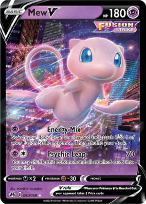 Mew V - Crown Zenith NM