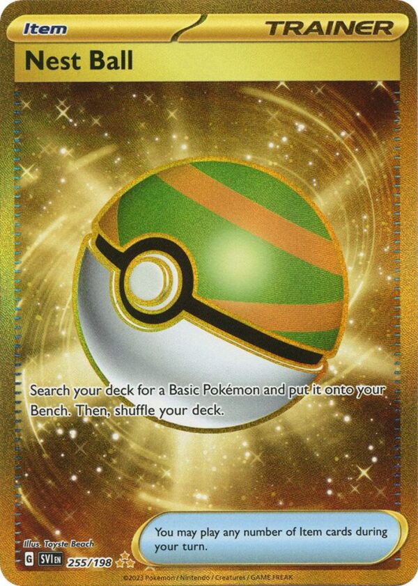Nest Ball - 255/198 - SV01: Scarlet & Violet Base Set NM