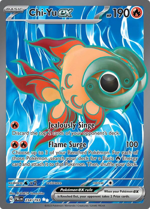Chi-Yu ex - 234/193 - SV02: Paldea Evolved NM