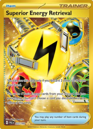 Superior Energy Retrieval - 277/193 - SV02: Paldea Evolved NM