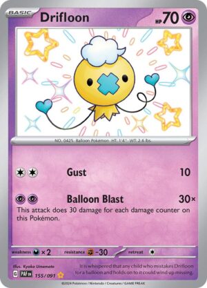 Drifloon - SV: Paldean Fates NM