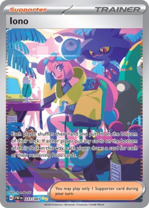 Iono - 237/091 - SV: Paldean Fates NM