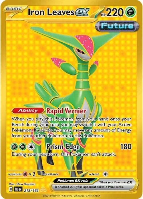 Iron Leaves ex - 213/162 - SV05: Temporal Forces NM