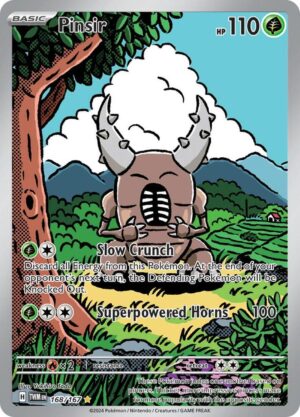 Pinsir - 168/167 - SV06: Twilight Masquerade NM