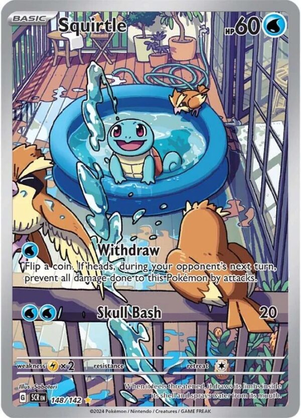 Squirtle - SV07: Stellar Crown NM