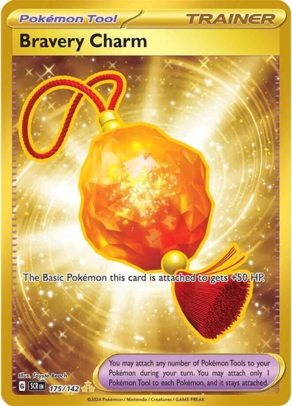 Bravery Charm - SV07: Stellar Crown NM