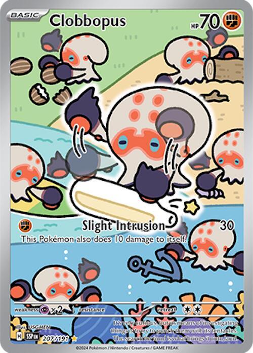 Clobbopus - 207/191 - SV08: Surging Sparks NM