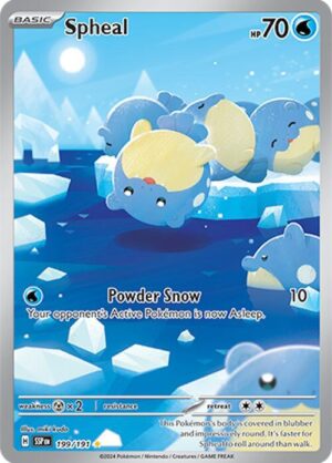 Spheal - 199/191 - SV08: Surging Sparks NM