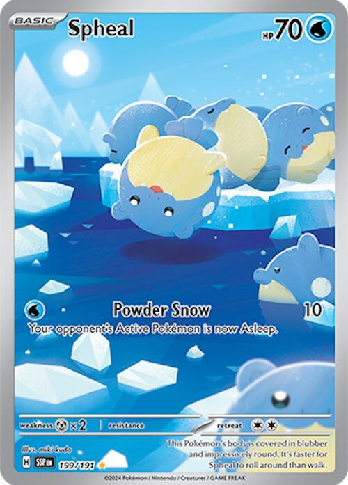 Spheal - 199/191 - SV08: Surging Sparks NM