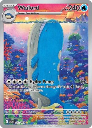 Wailord - 162/159 - SV09: Journey Together NM