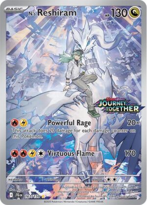 N's Reshiram - 167/159 (Journey Together Stamped) NM