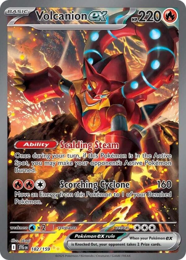 Volcanion ex - 182/159 - SV09: Journey Together NM